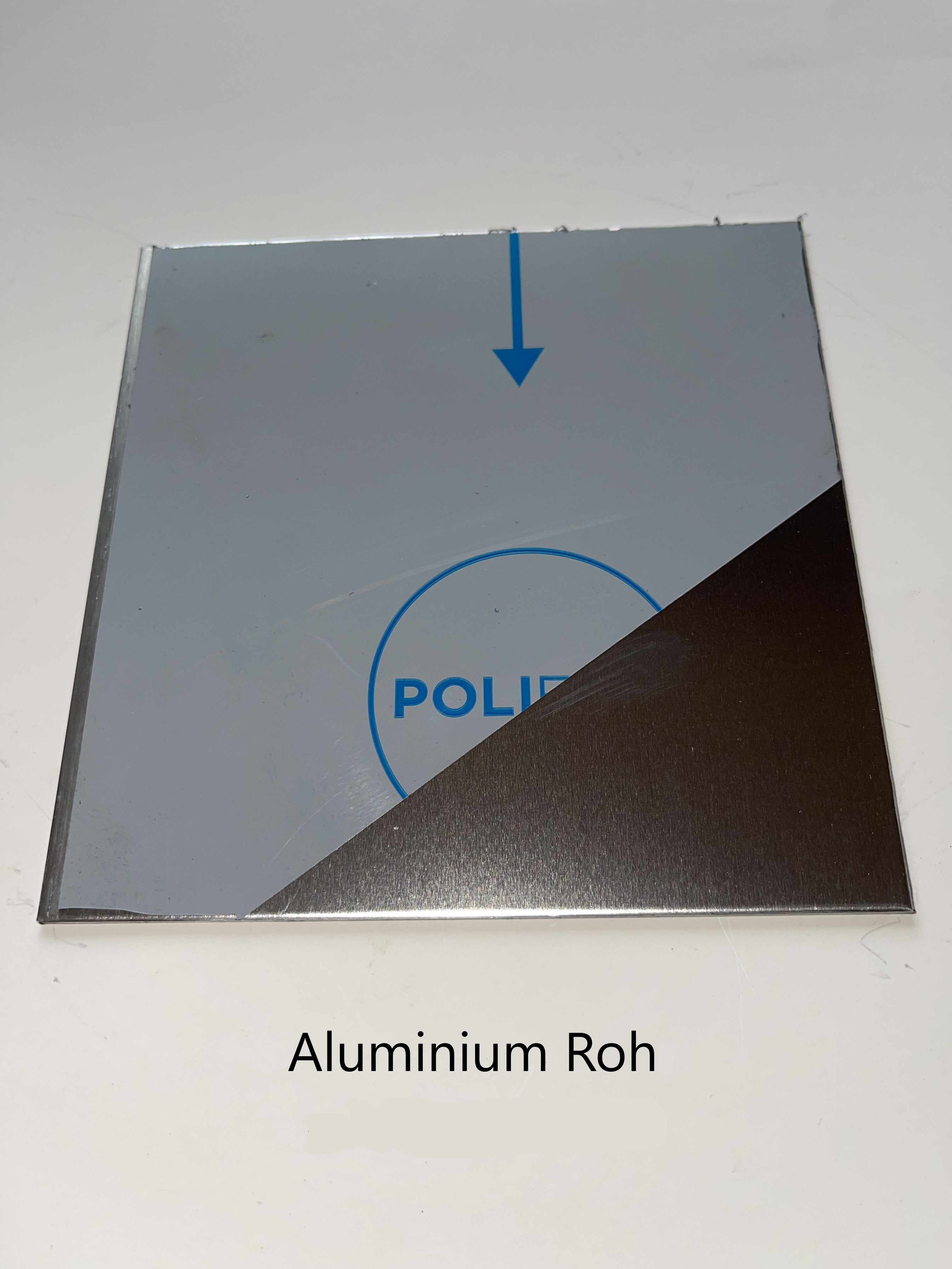 Blechzuschnitt Aluminium AIMg - 2mm
